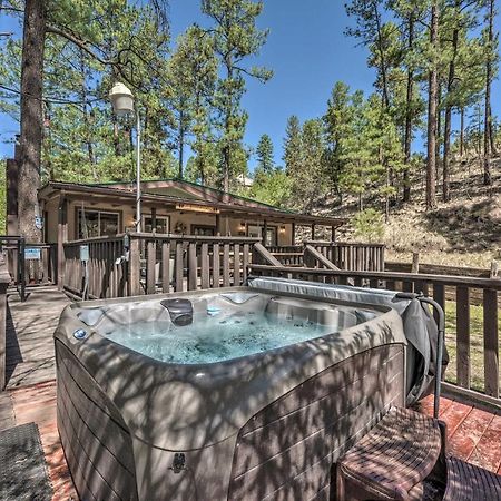Tranquil Cabin With Stream And Deck Near Dtwn Ruidoso! Exterior foto