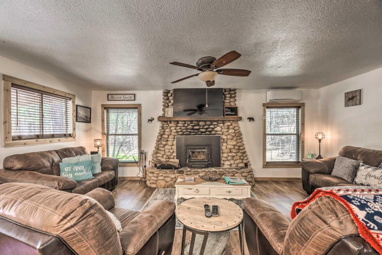 Tranquil Cabin With Stream And Deck Near Dtwn Ruidoso! Exterior foto