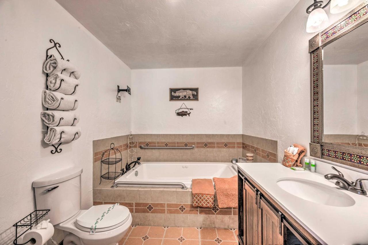 Tranquil Cabin With Stream And Deck Near Dtwn Ruidoso! Exterior foto