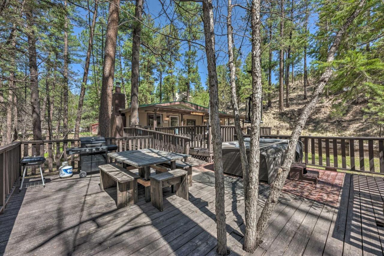 Tranquil Cabin With Stream And Deck Near Dtwn Ruidoso! Exterior foto